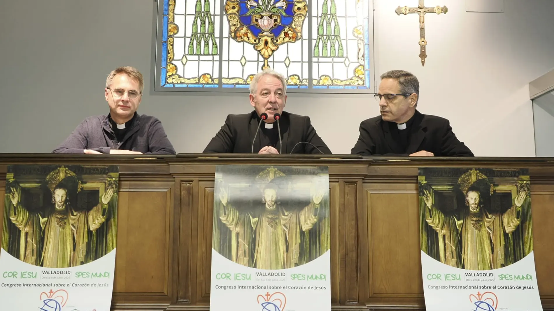 Jesús Fernández, José María Alsina y Etienne Kern, presentan el Congreso