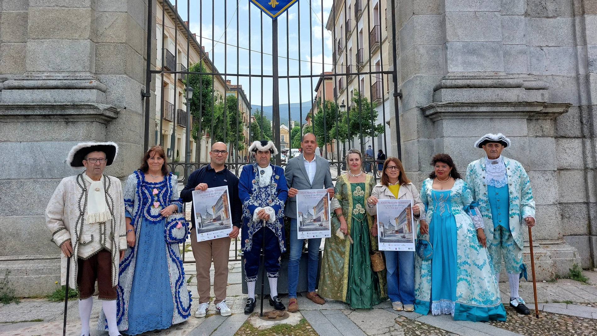 Presentación del Mercado Barroco de La Granja
