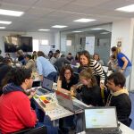 Taller de Robotix y visita a las instalaciones de Ilunión Textil Care que forma parte del proyecto