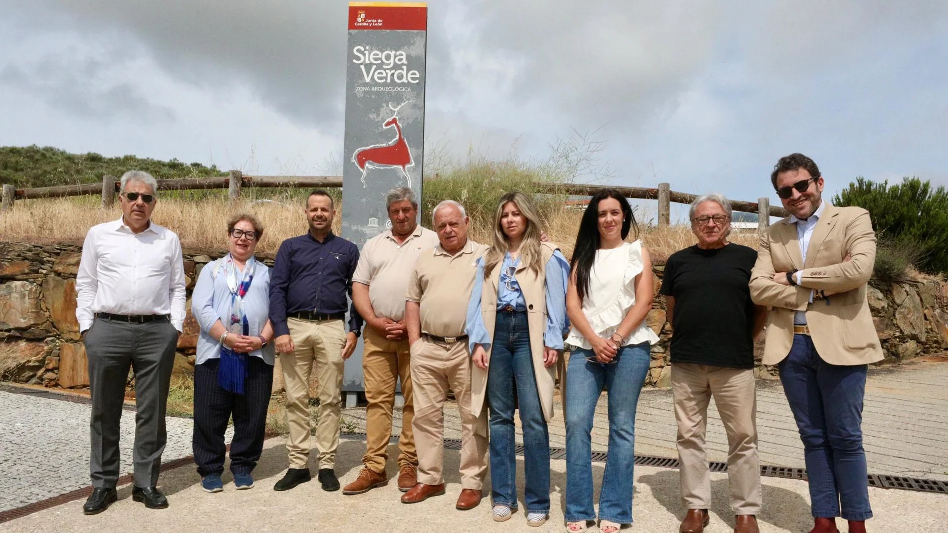 Gonzalo Santonja conoce de primera mano el proyecto Gestores en Siega Verde