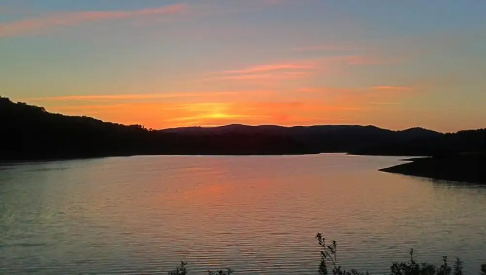 Atardecer en la zona