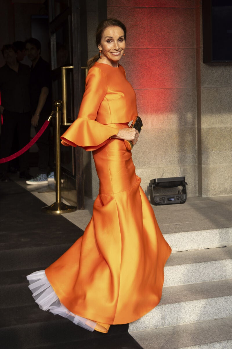 El look de de Ana Belén.