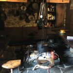 La antigua cocina del Museo de Grandas de Salime. 