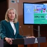 La consejera de Salud y Consumo, Rocío Hernández