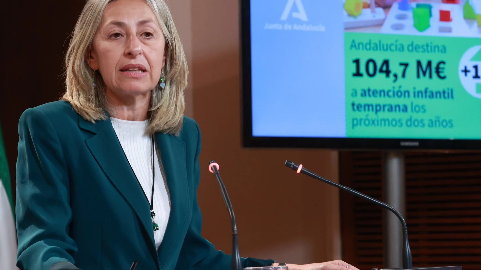 La consejera de Salud y Consumo, Rocío Hernández