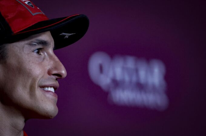 Marc Márquez, este jueves en el circuito de Motorland