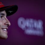 Marc Márquez, este jueves en el circuito de Motorland