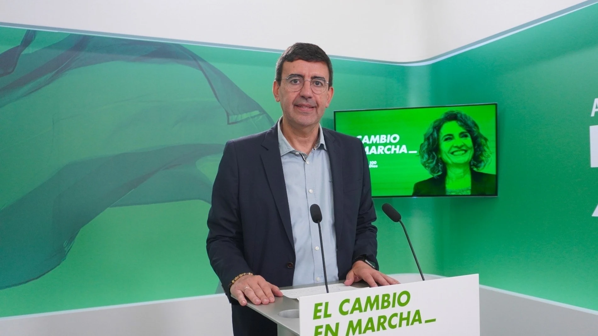 El portavoz de Presidencia del Grupo Socialista en el Parlamento andaluz, Mario Jiménez, en rueda de prensa.REMITIDA / HANDOUT por PSOE-AFotografía remitida a medios de comunicación exclusivamente para ilustrar la noticia a la que hace referencia la imagen, y citando la procedencia de la imagen en la firma05/06/2025