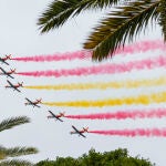 Patrulla Águila ensaya en Las Palmas de Gran Canaria