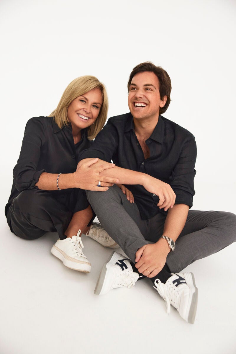 Dani Clará junto a su madre Rosa Clará