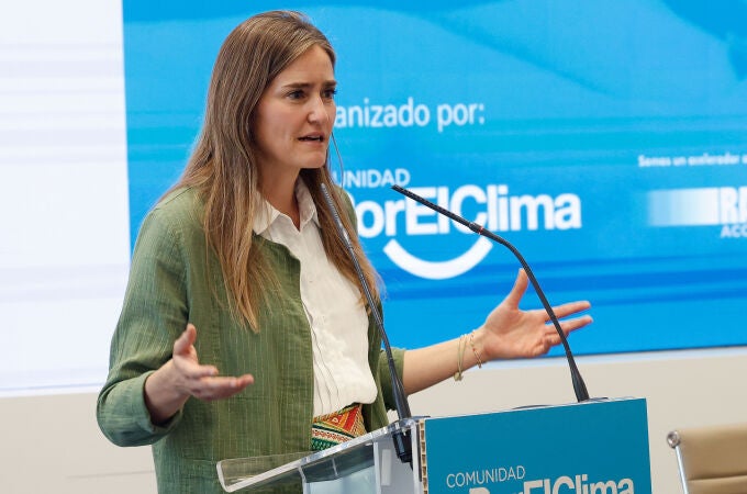 Sara Aagesen interviene en encuentro por el clima con motivo del Día Mundial del Medio Ambiente
