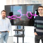 Horacio Pérez y Alejandro Rodríguez, investigadores del Grupo BIO-HPC de la Universidad Católica de Murcia
