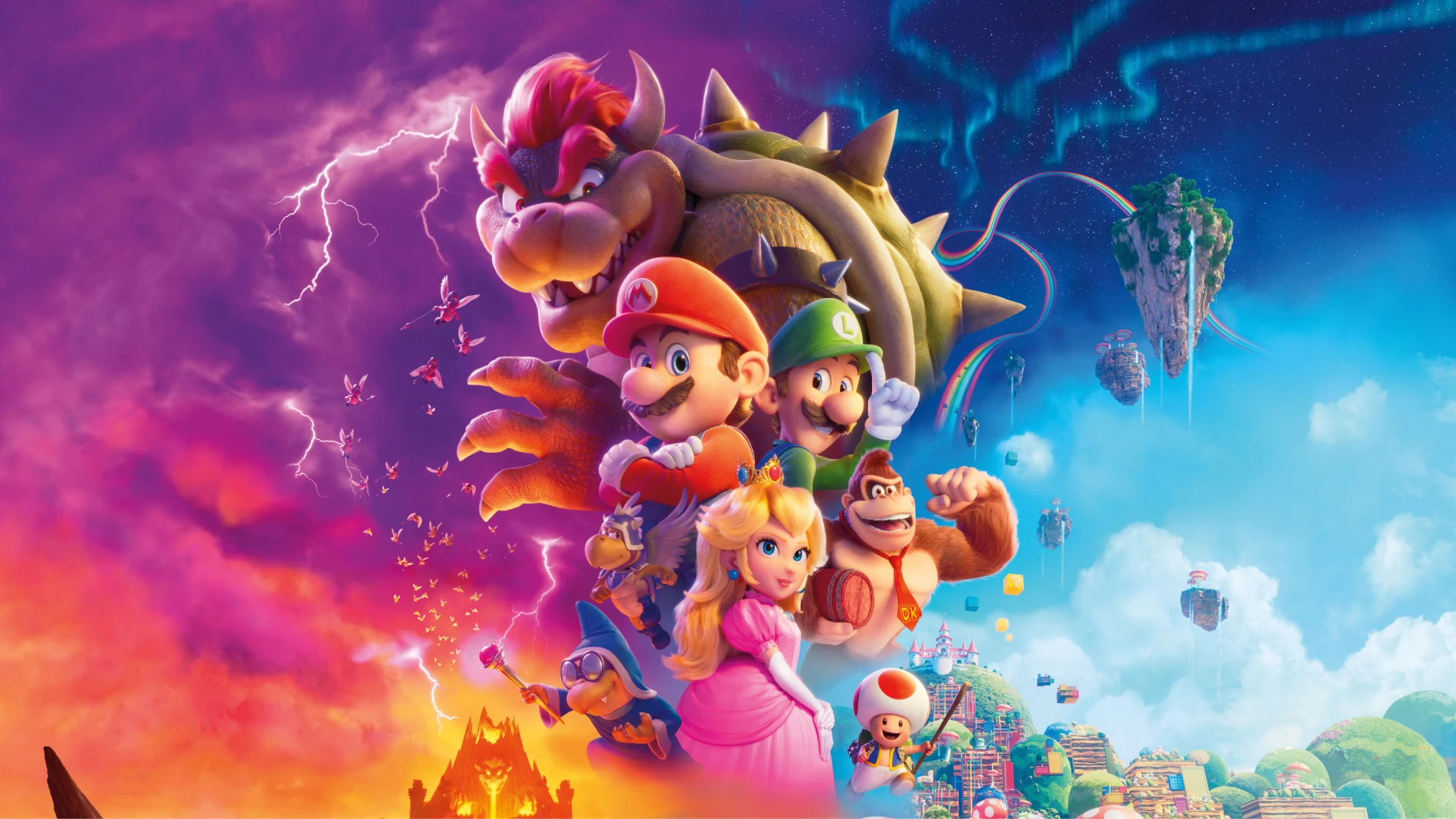 Super Mario Bros. La película recrea con fidelidad el universo de los videojuegos