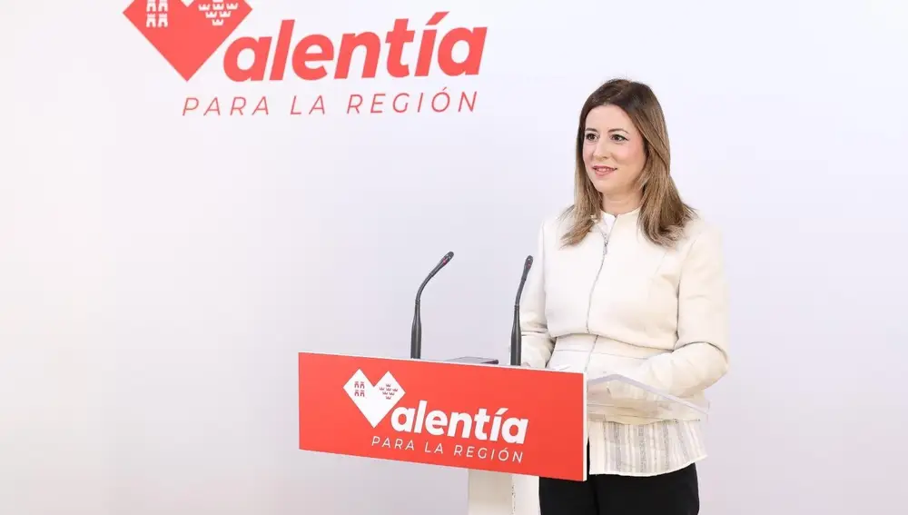 La portavoz del PSOE en la Región de Murcia, Isabel Gadea