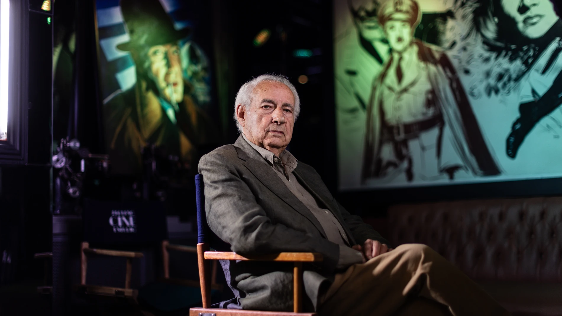 Pepe Gago, propietario del pequeño Cine Estudio de Madrid @ Gonzalo Pérez