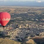 El mejor sitio para ver Toledo entera es este globo aroestático: una panorámica de 360º desde las alturas