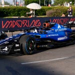 Exhibition with Williams at the future Madring F1 circuit