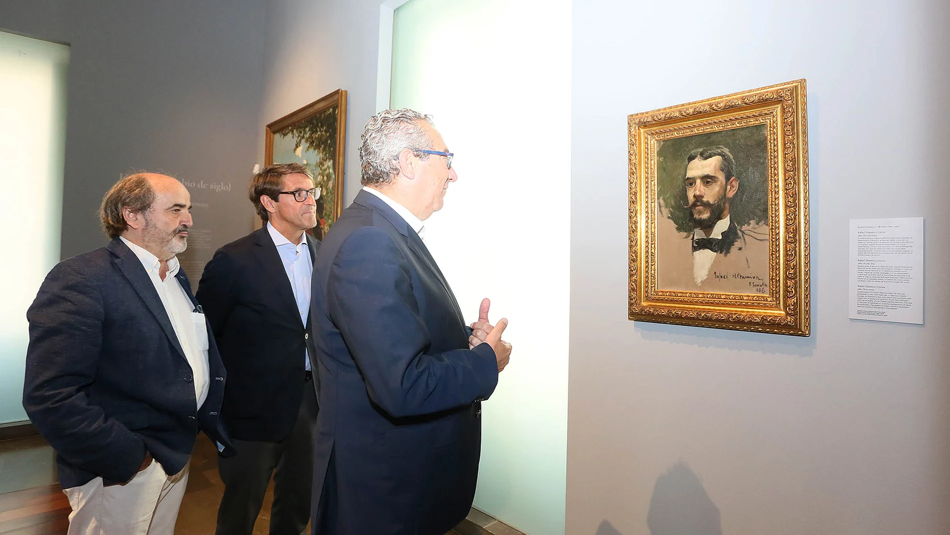 Los 40 años de amistad entre Joaquín Sorolla y Rafael Altamira comenzaron con un retrato