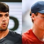 Alcaraz y Sinner, finalistas de Roland Garros