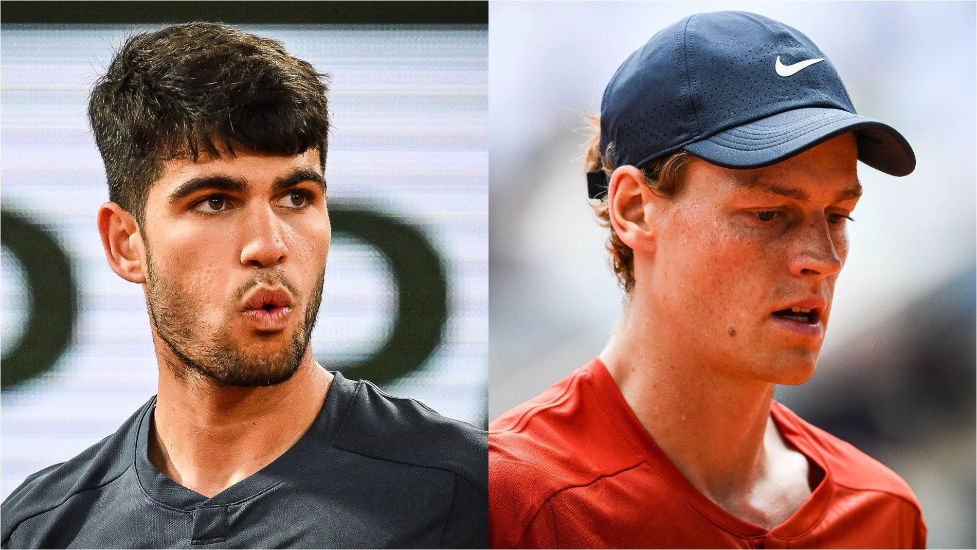 Alcaraz y Sinner, finalistas de Roland Garros