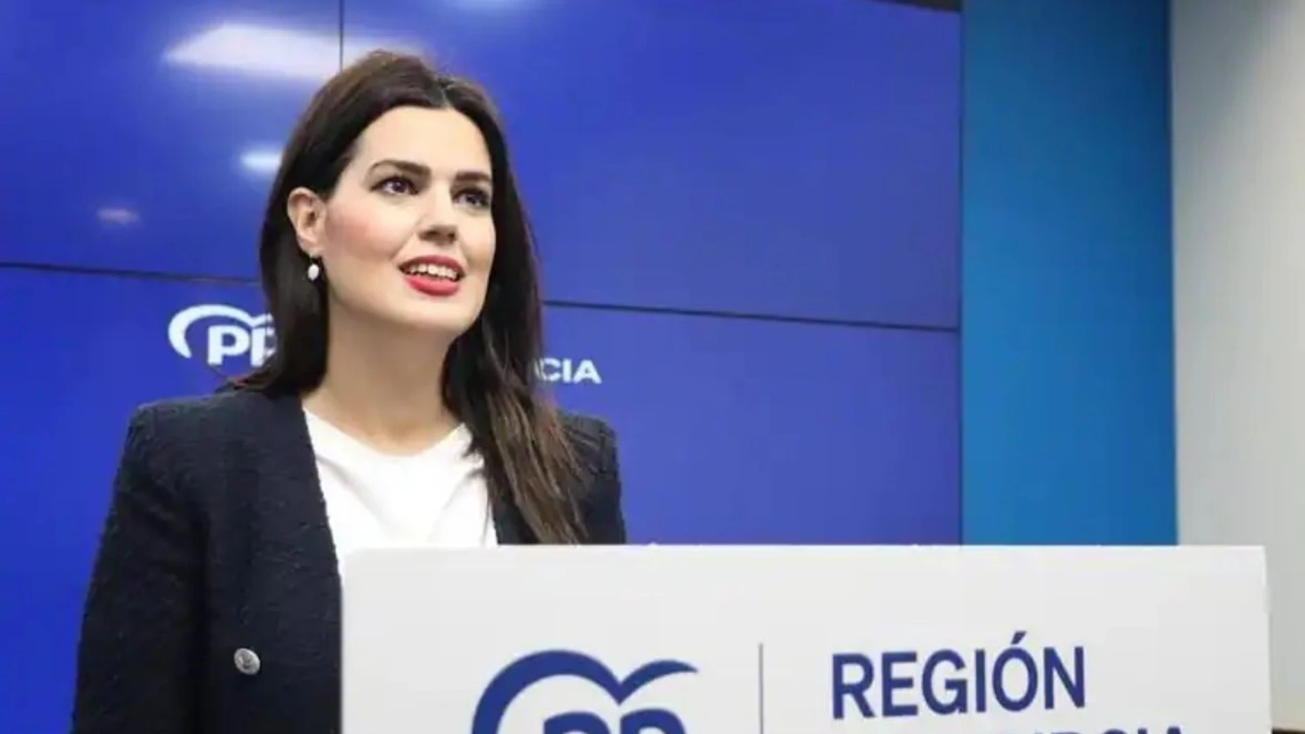La portavoz del Partido Popular de la Región de Murcia Miriam Guardiola