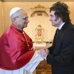 Vaticano/Argentina.- León XIV y Milei abogan por una paz "urgente" durante su primer encuentro en el Vaticano