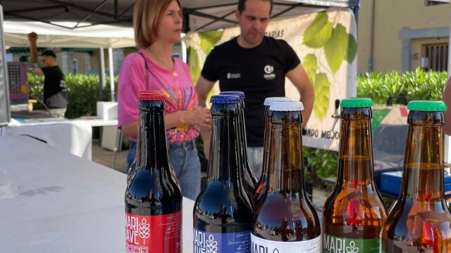 La diputada de Promoción Provincial y Desarrollo Rural Sostenible, Magdalena Rodríguez, en la feria