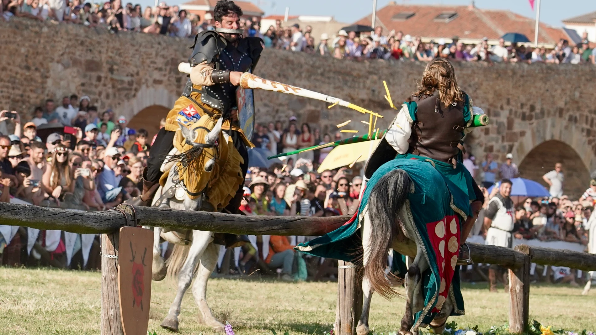 Justas Medievales en Hospital de Órbigo (León)