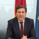 El consejero de Economía y Hacienda, Carlos Fernández Carriedo