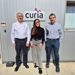 El doctor José Luis Barredo, la doctora Ana Ibáñez y el doctor Carlos Barreiro