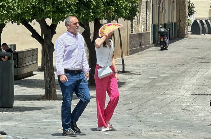 Altas temperaturas en Sevilla
