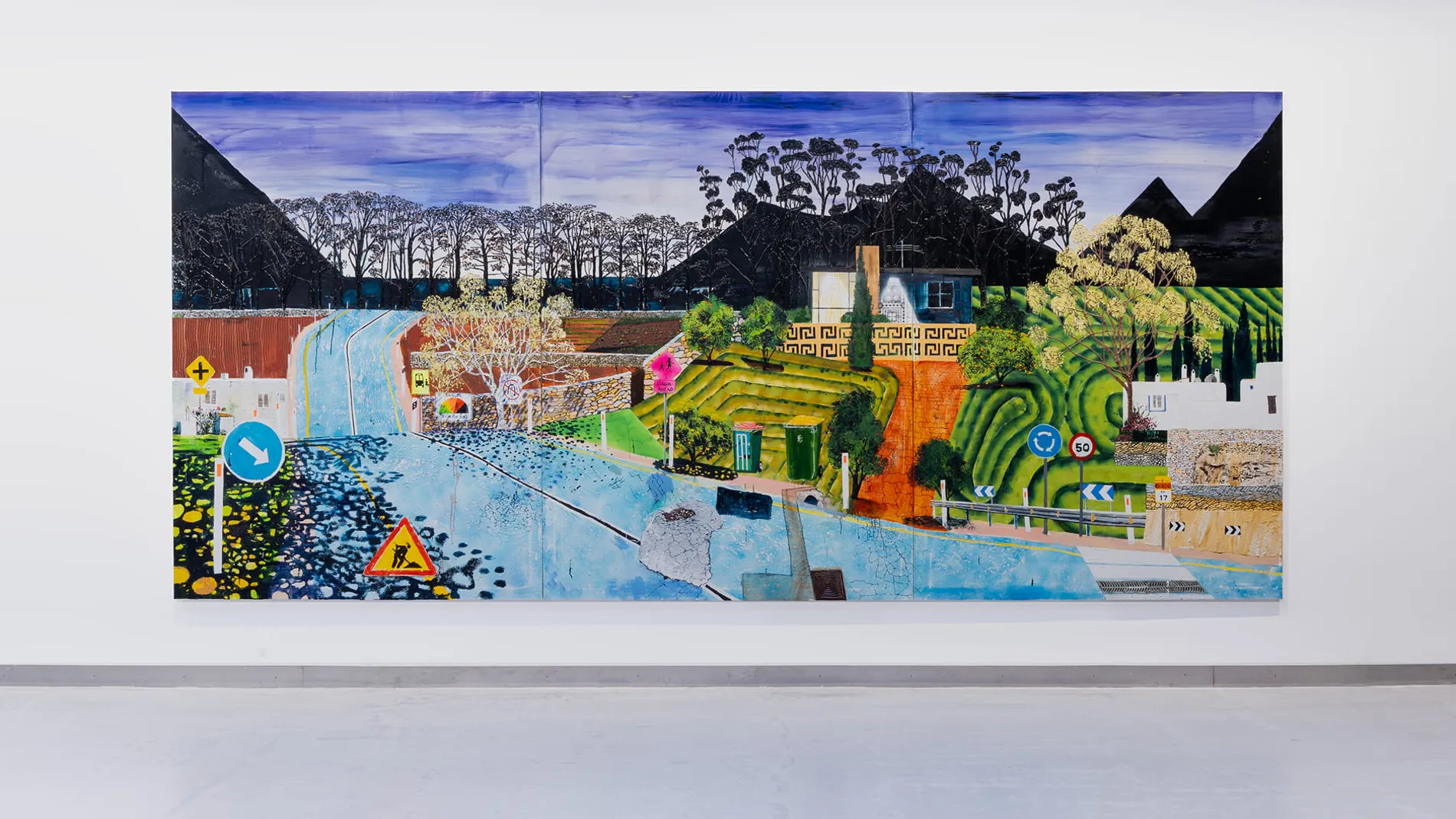 'Snakes and ladders' (2024), de William Mackinnon