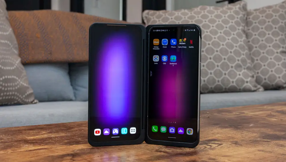LG V60 ThinQ, considerado universalmente el mejor teléfono para audiófilos