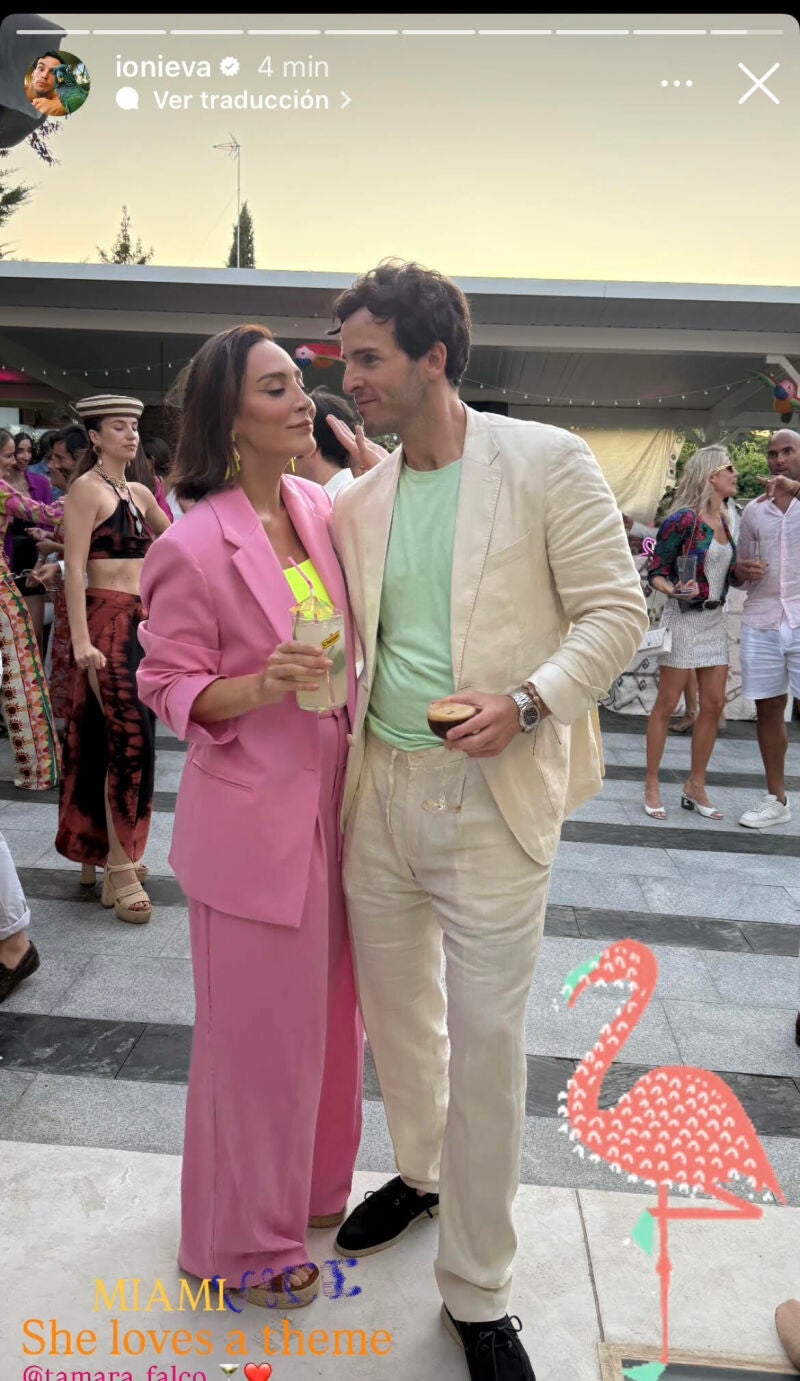 El look de Tamara.