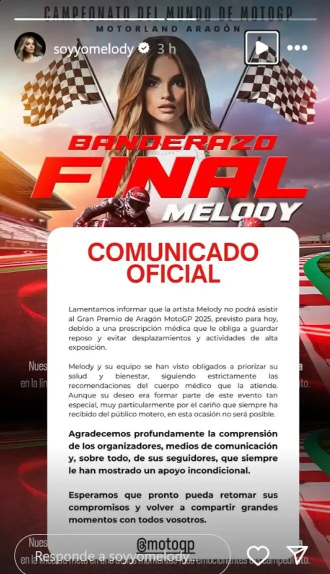 El comunicado