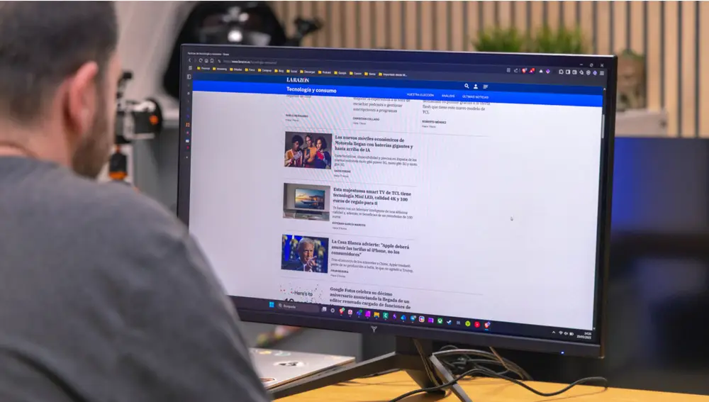 Así de bien se ve la pantalla de 27 pulgadas del Yeyian Gaming Avance