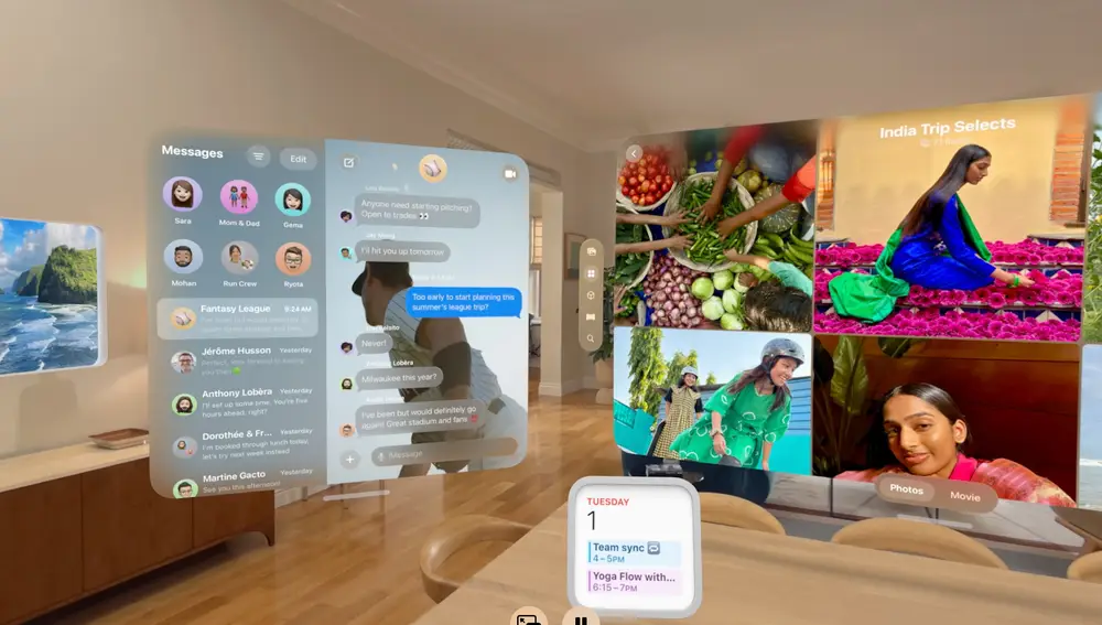 Widgets en visionOS 26