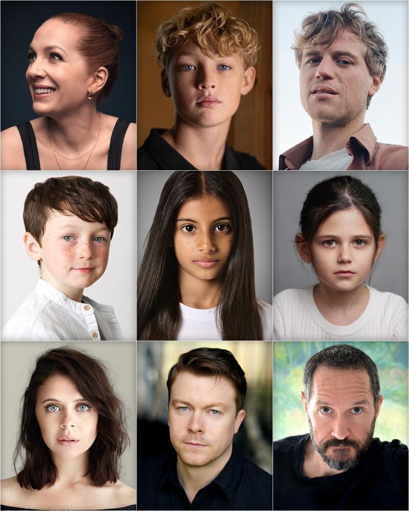 Captura de los actores escogidos para el casting de la serie de Harry Potter