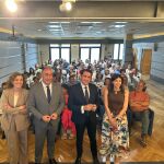Suárez-Quiñones junto a Miguel Ángel de Vicente en la jornada celebrada en Segovia