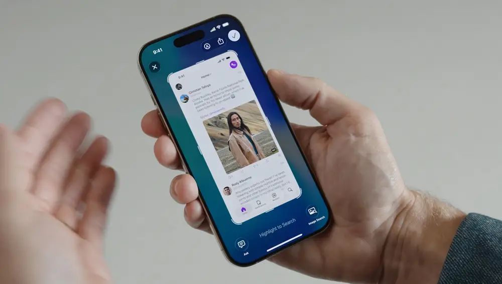 Visual Intelligence en Apple
