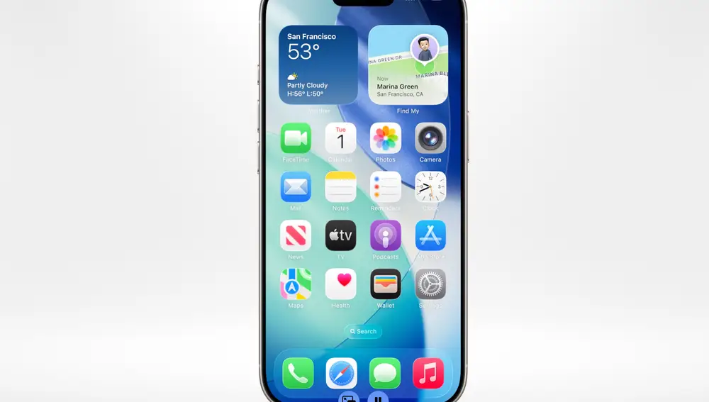 Diseño Liquid Glass