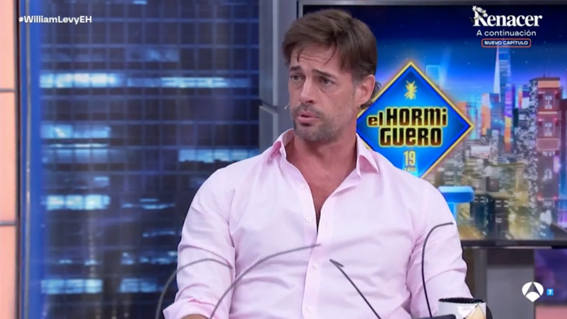 Captura de William Levy en 'El Hormiguero'