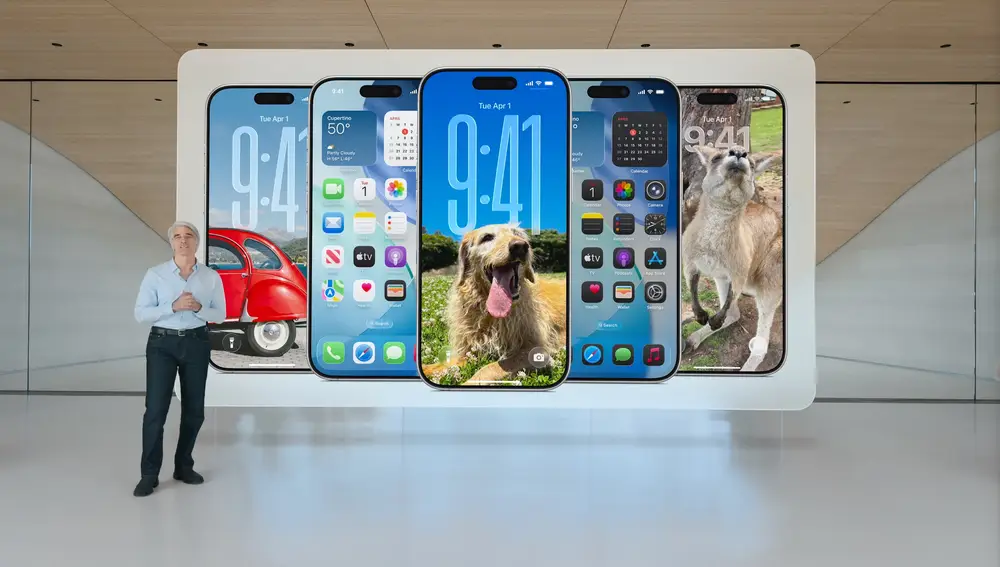 iOS 26 cuenta con un nuevo diseño llamado Liquid Glass