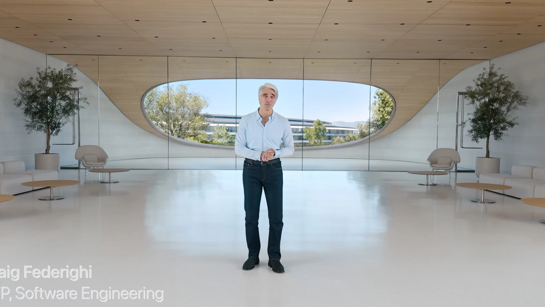 Craig Federighi en WWDC25