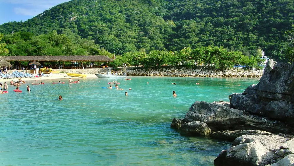 Playa en Haití
