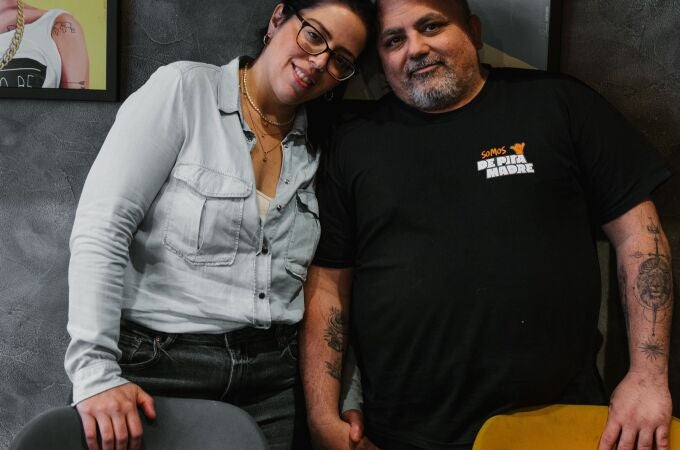 Aviv y Tami Mizrachi, en el local situado en el barrio de Chueca