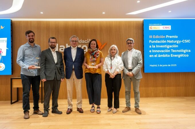 Los investigadores reciben el premio