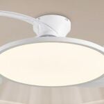 Me pedían el doble en Leroy Merlin… y encontré este ventilador de techo LED con 75% de descuento