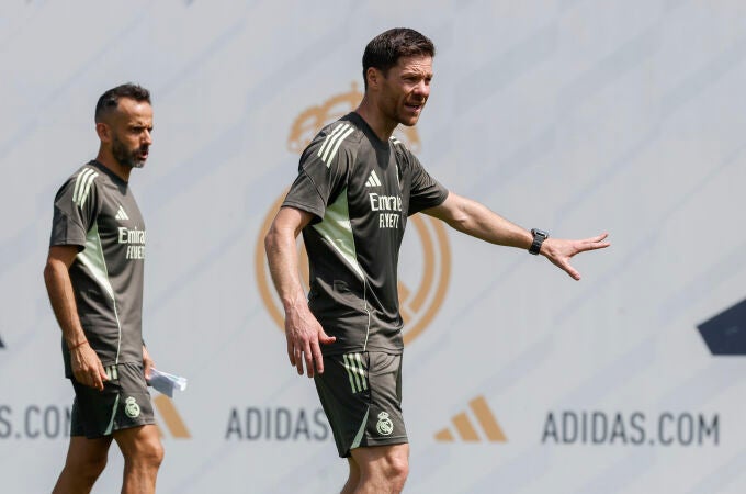 Entrenamiento del Real Madrid