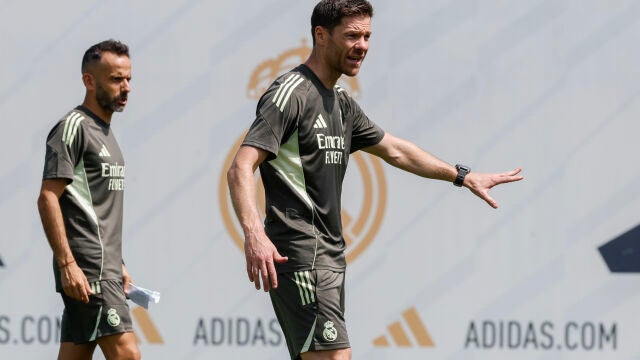 Entrenamiento del Real Madrid